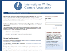 Tablet Screenshot of iwcamembers.org